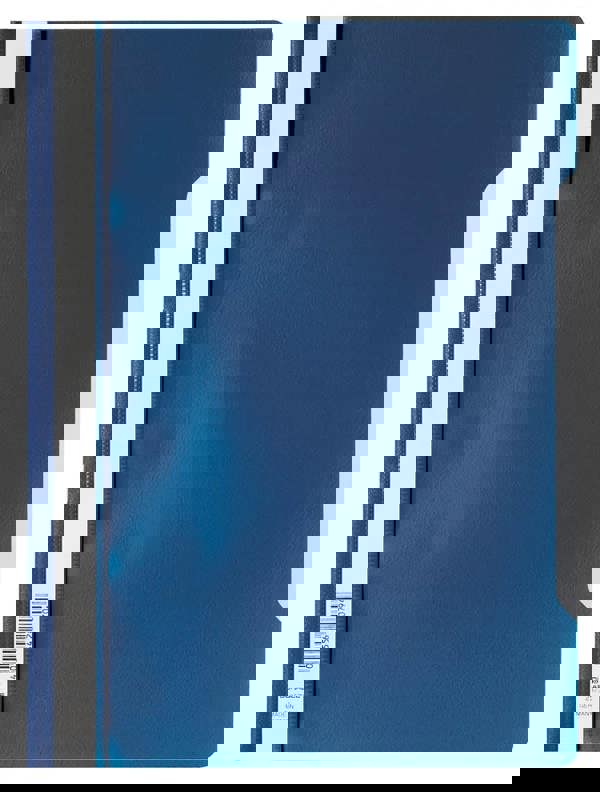 Durable Clear View Project Folder Document Report File | 25 Pack | A4 Dark Blue