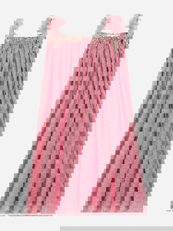 Maison Ava Girls Este Occasion Dress in Pink