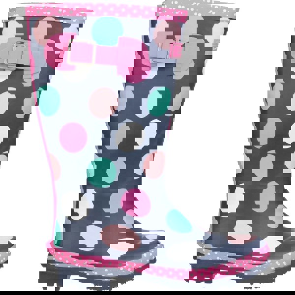 Cotswold Dotty Rubber Multicoloured Wellington Boots