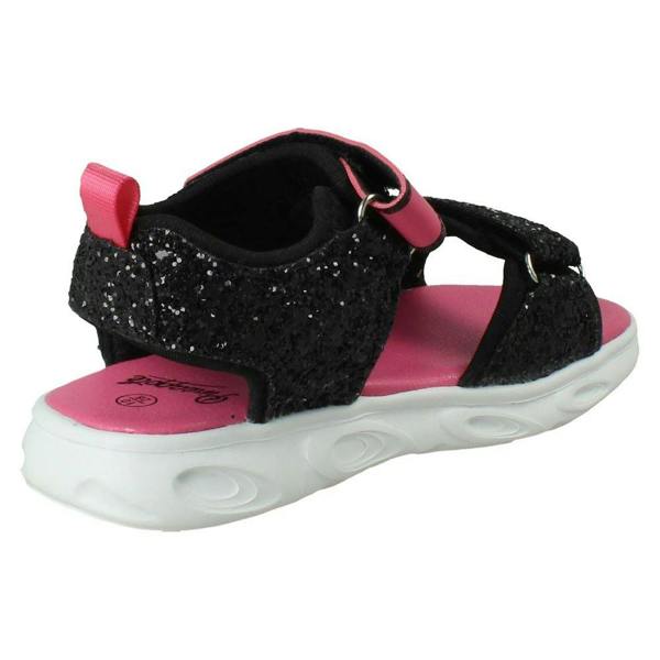 Pineapple Girls Pineapple Dual Strap Light Up Sandals H0385