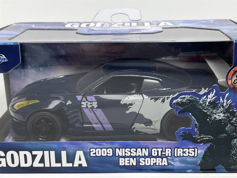 Jada Godzilla 2009 Nissan GT-R R35 Ben Sopra 1:32 Scale Jada 35295