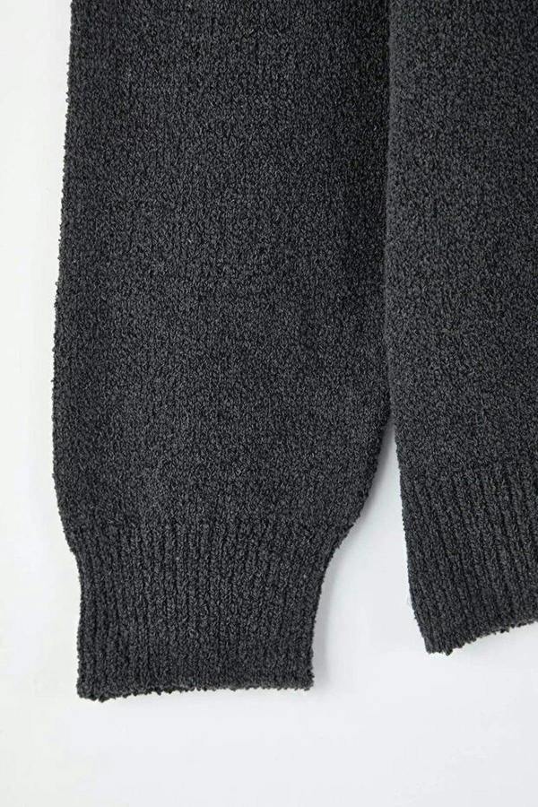 WOVCOR Polo Neck Textured Men's Sweater