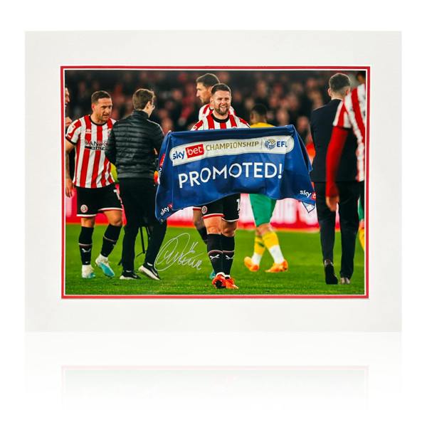 Ollie Norwood Sheffield United Signed Mount