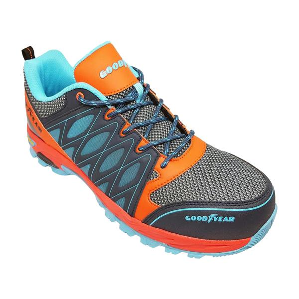Goodyear Mens Perforated Safety Shoes - Multicoloured - 