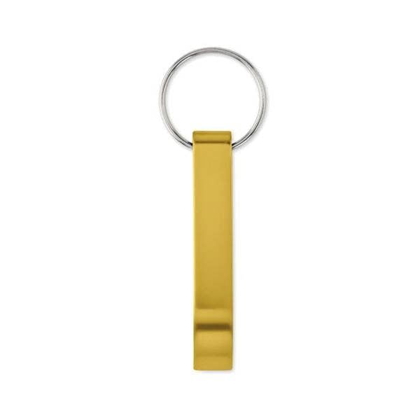 MidOcean Ovikey Recycled Aluminium Keyring - Gold - 