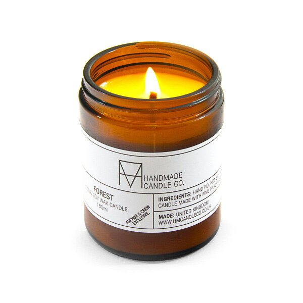 Anchor & Crew Handmade Candle Co. Forest Scented Soy Wax Candle (180ml) (Exclusive)