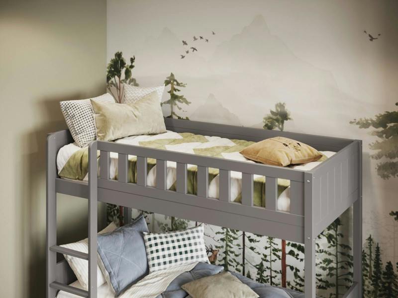 Flair Bea Shorty Wooden Bunk Bed with Trundle