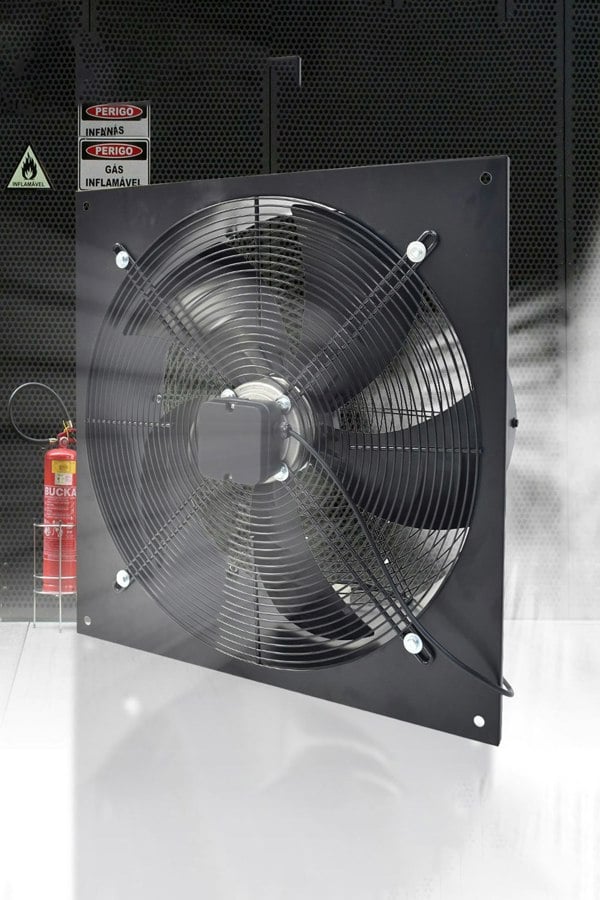 Living and Home Ventilation Wall-Mounted Exhaust Axial Fan 24-inch