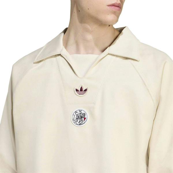 Adidas Mens Originals Ajax Amsterdam Drill Top - White - 