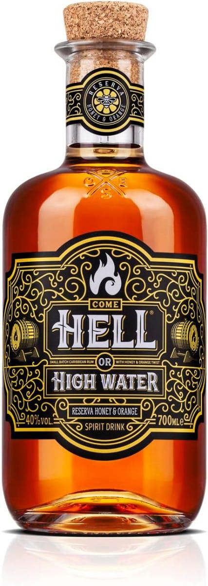 HELL OR HIGH WATER Honey and Orange Rum