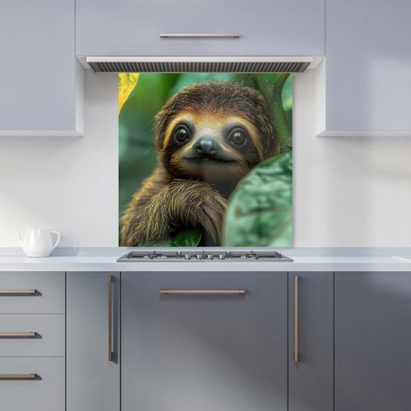 Warren Reed Sloth Kitchen Splashback - 00038