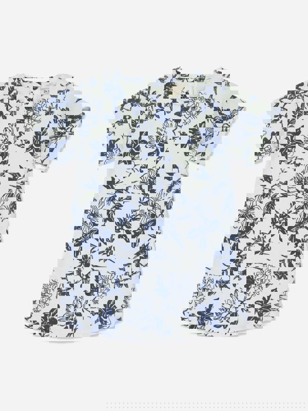 DL1961 Girls Floral Kiki Dress in White