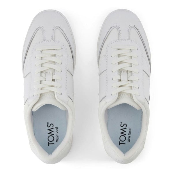 TOMS Collins Leather Women's White Trainers