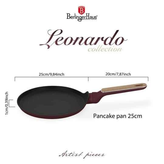 Berlinger Haus BH8291 – Leonardo Nordic Pancake Pan 25 cm