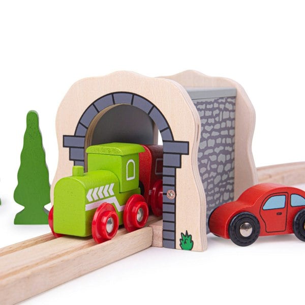 Bigjigs Rail Grey Stone Tunnel