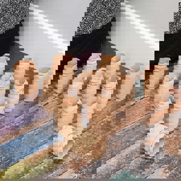 tickit Natural Wooden Barrels