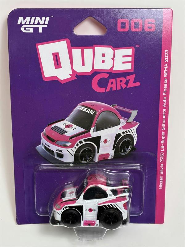 MCSlots Nissan Silvia S15 LB Silhouette Auto Finesse SEMA 2023 Qube Carz 6cm QZ00502BL