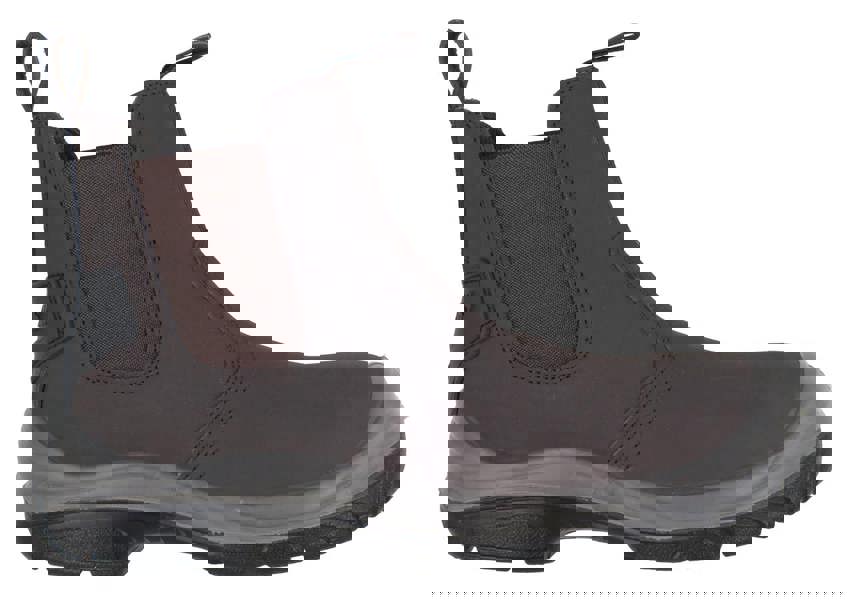 Grafters M371 Mens Dealer Pull On Safety Steel Toe/Midsole Boots