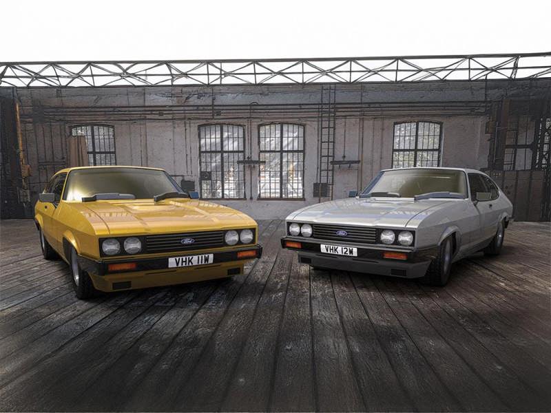 Scalextric The Professionals Capri Twin Pack