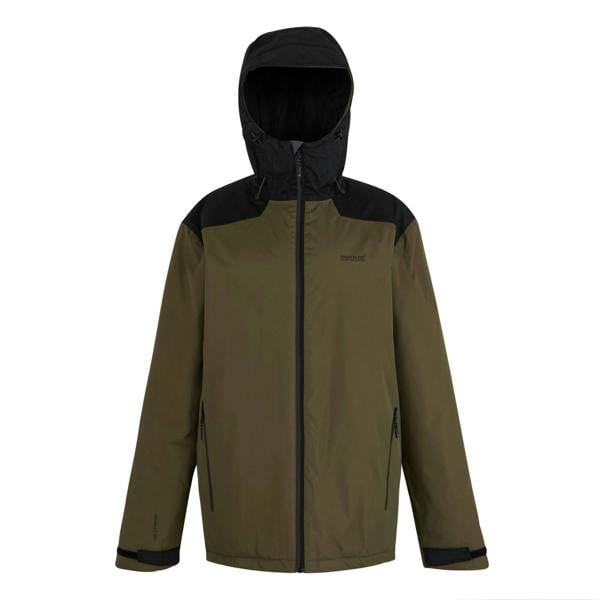 Regatta Mens Thornridge Insulated Waterproof Jacket - Olive Green - 