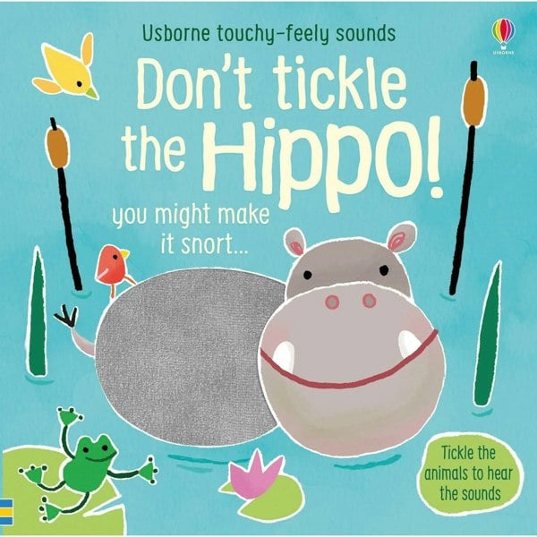 Usborne Don't Tickle Touchy-feely Sound Books Collection 5 Books Set by Sam Taplin Tiger, Lion, Hippo, Crocodile, Dinosaur