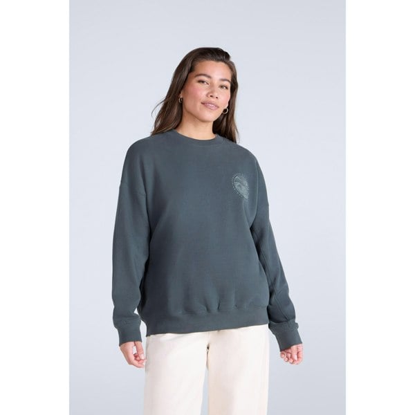 Animal Women's Dakota Organic Sweatshirt - Dark Green