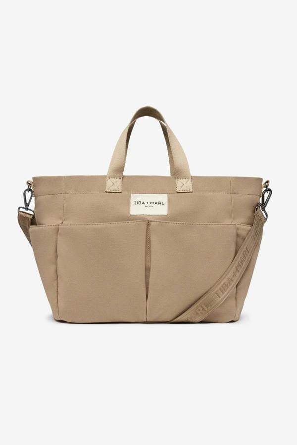 Tiba + Marl T+M Canvas Pocket Tote Desert