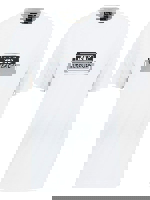 Barbour International Optic T-Shirt - White