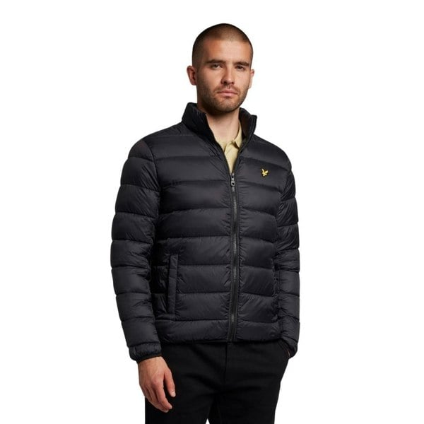 Lyle & Scott Branded Short Jacket - Black