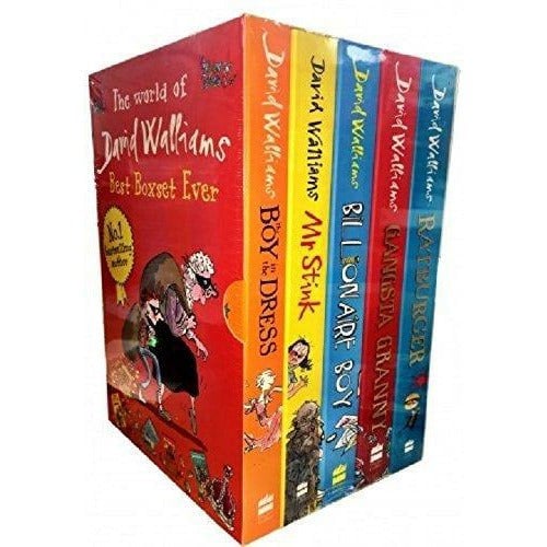 David Walliams Series 1 - Best Boxset Ever 5 Books Collection Set