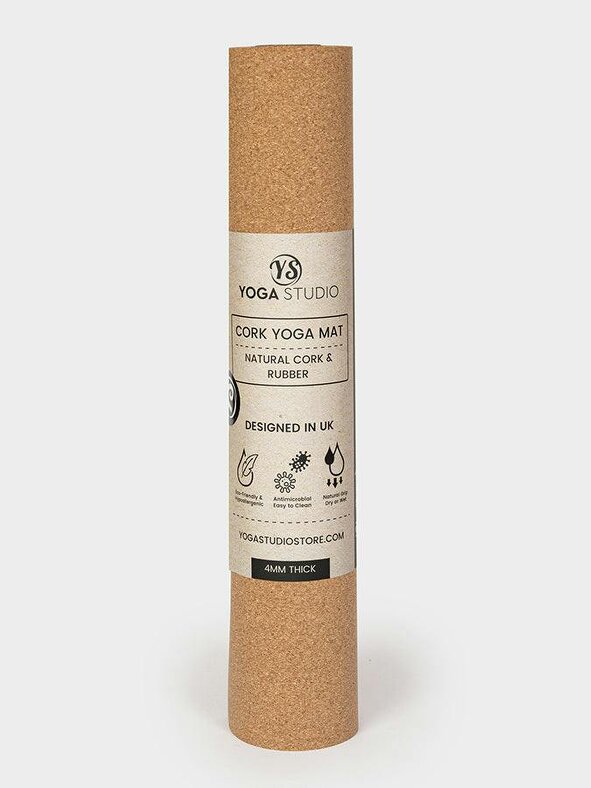 Yoga Studio Cork Travel Yoga Mat 2mm