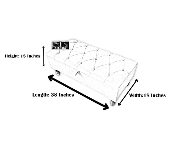 PREMIUM will storage coffee table , Ottoman with Storage, Patterned Footstool Pouffe, side living room table - ISTOOLS