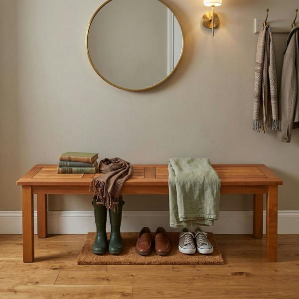 Samuel Alexander Coniston 2 Seater FSC Wooden Indoor Bench Stool
