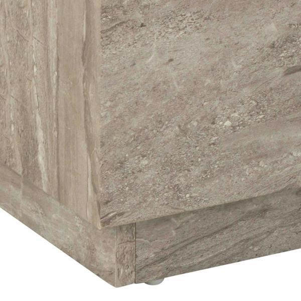 Wyld Haus Set of 2 Munkebo Grey Marble Coffee Tables
