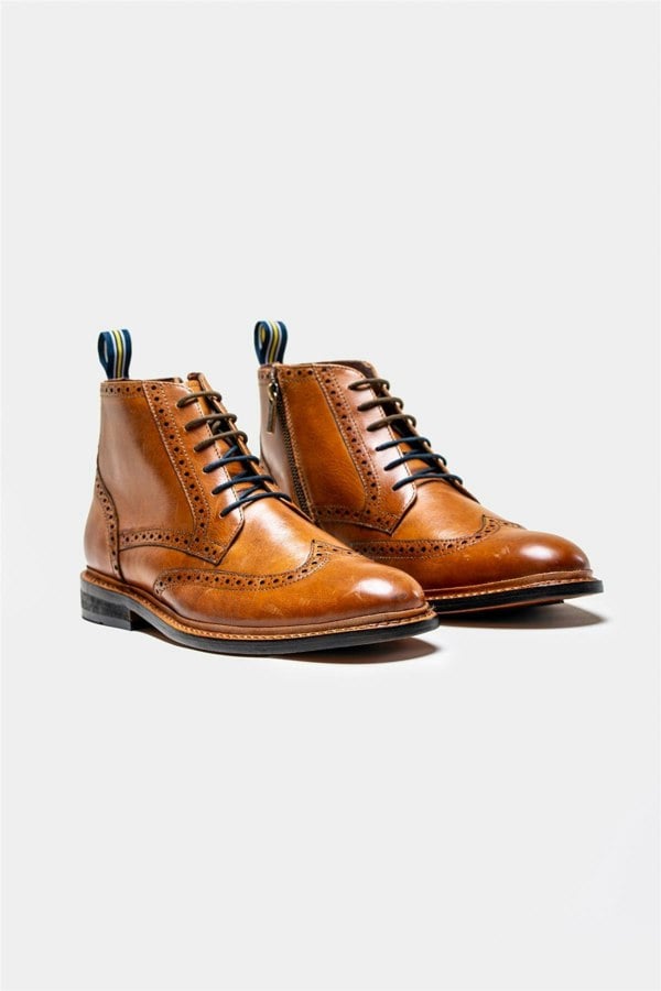 Ashmoor tan boots front