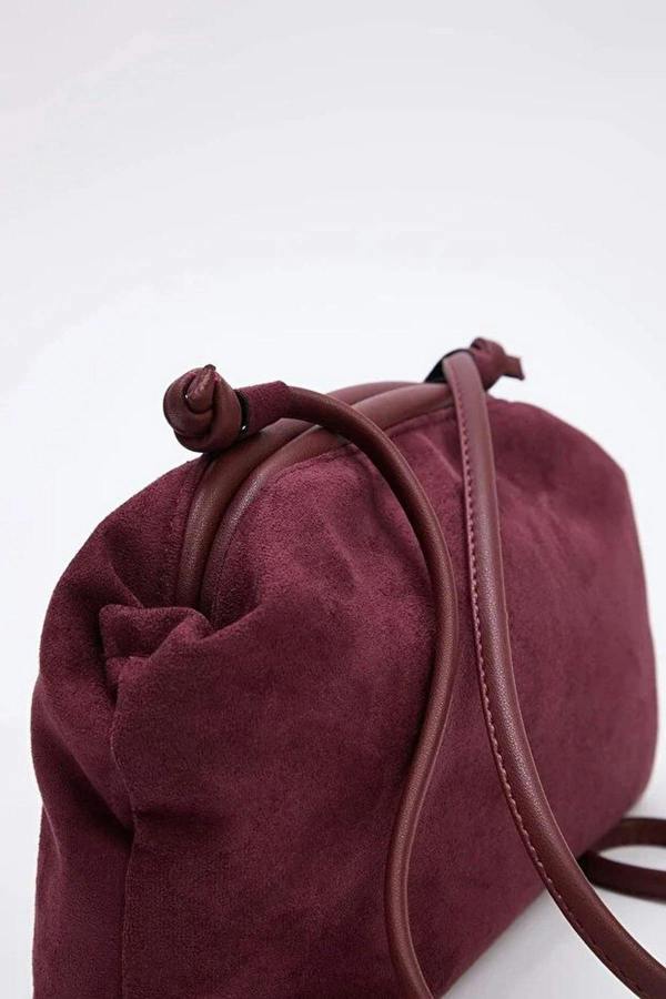WOVCOR Suede Magnetic Clasp Women's Shoulder Bag