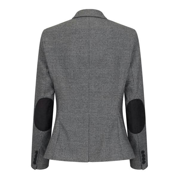 TruClothing Women's Grey Three-Piece Tailored Fit Suit in Prince of Wales Check