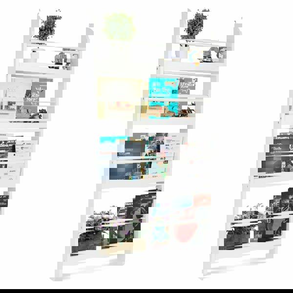 Gr8 Home Wall Mounted Children Bookcase Kids Display Bookshelf Storage Unit Shelving Rack