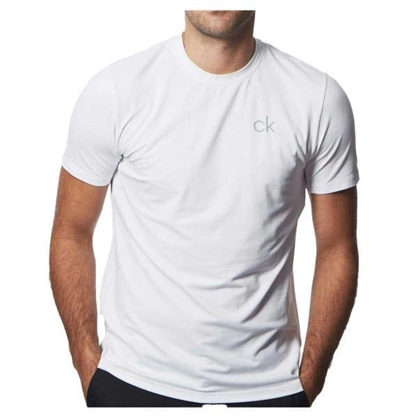 Calvin Klein Mens Newport Golf T-Shirt - White - 