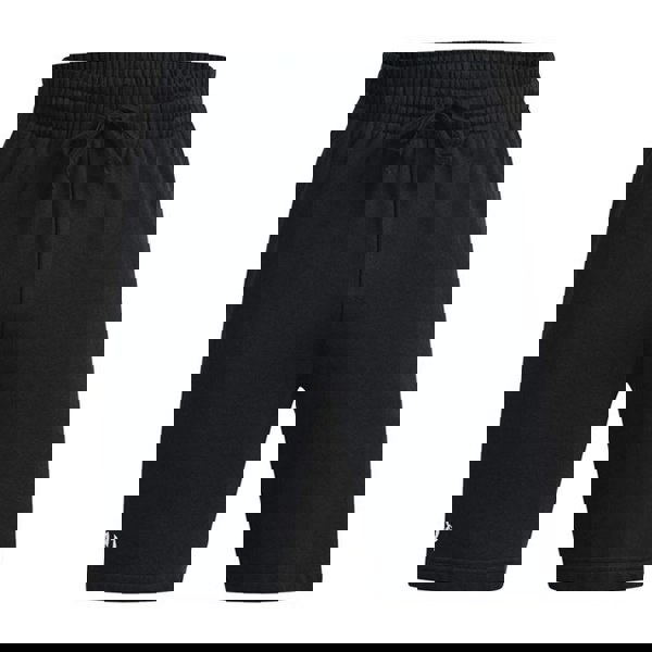 Under Armour Mens Rival Fleece Shorts - Black/White