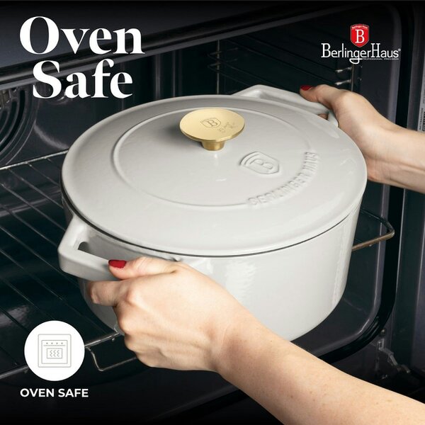 Berlinger Haus Casserole, 24 cm, Cast Iron Berlinger Haus BH6528
