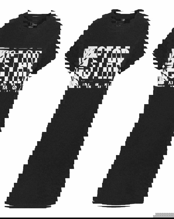 DC Comics Womens Black Logo Short Sleeved T-Shirt