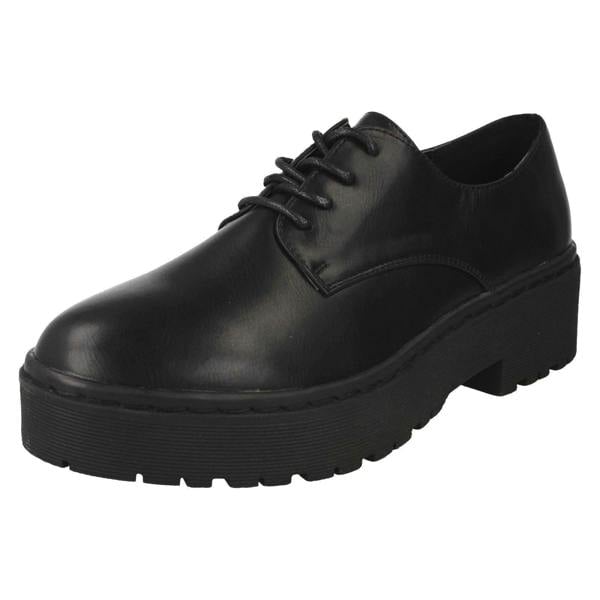 Spot On Ladies Spot On Platform Shoes