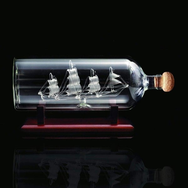 OLIPHANT Ship in a Bottle Decanter