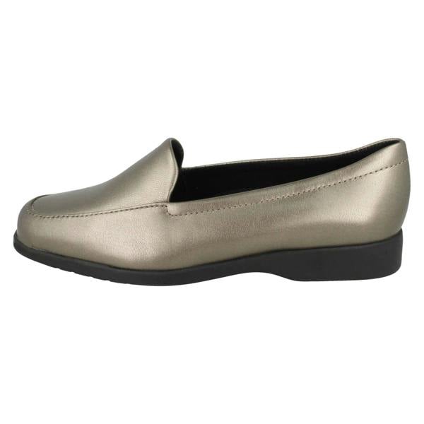 Clarks Ladies Clarks Flat Loafer Style Shoes - Georgia