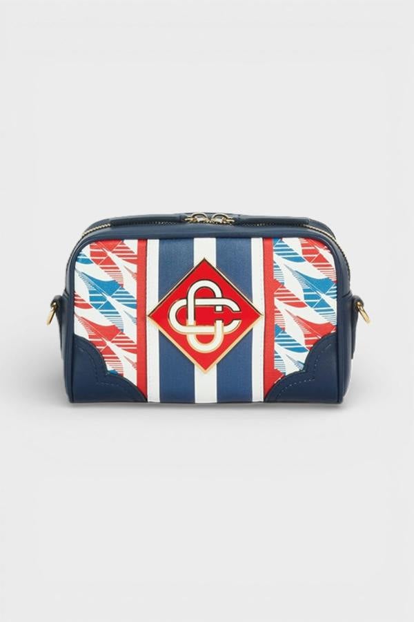 Casablanca Crossbody Bag Red White Blue
