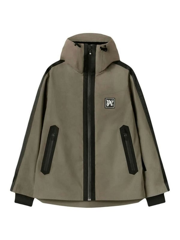 Palm Angels Reflective Ski Jacket Grey - Supplied FashionPALM ANGELS