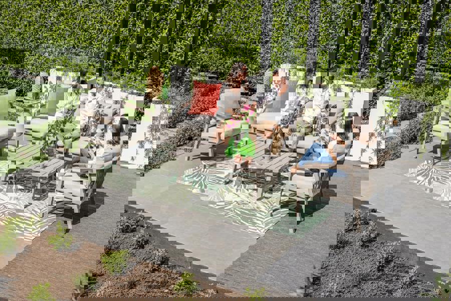 Garden Impressions Monti - Lounge Suite with Coffee Table