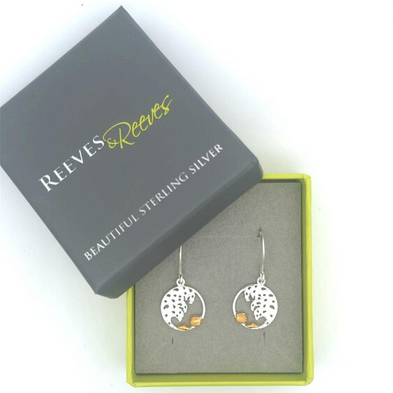 Reeves & Reeves Ocean Wave Drop Earrings