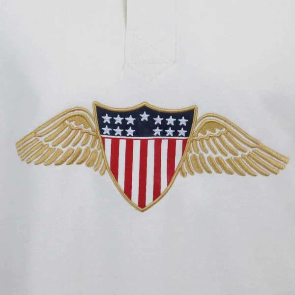 Vintage USA Rugby Shirt Classic Rugby Union Badge
